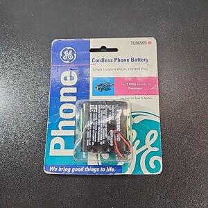 TL96505 GE Cordless Phone Battery 3.6V/1150mAh NiMH - For Panasonic 2.4Hz Phones